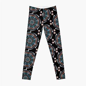 Twilight Leggings - Blue Twilight Mandala Leggings