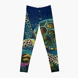 Twilight Leggings - Twilight Reef Leggings