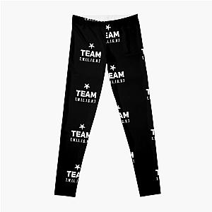 Twilight Leggings - Team Twilight Saga white Text Leggings