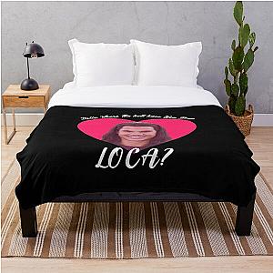 Twilight Blanket - Bella Where The Hell Have You Been Loca, Funny Twilight meme Throw Blanket