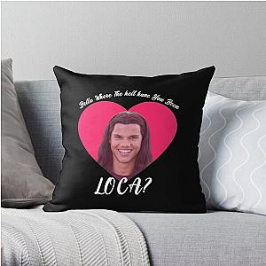 Twilight Pillows - Bella Where The Hell Have You Been Loca, Funny Twilight meme Throw Pillow