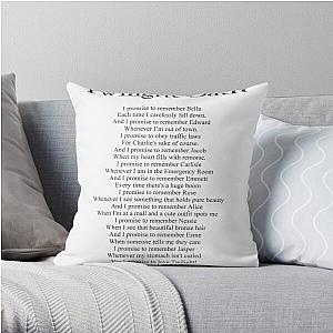 Twilight Pillows - Twilight Oath Throw Pillow