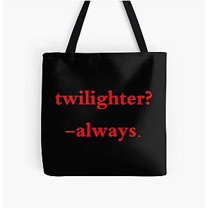 Twilight Bags - Twilighter, Always Red All Over Print Tote Bag