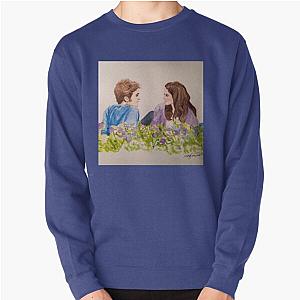 Twilight Sweatshirts - Twilight Scene Watercolor Painting  Pullover Sweatshirt