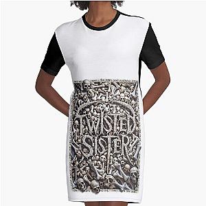 Bone to Rock: Twisted Sister Tribute Graphic T-Shirt Dress