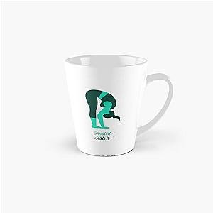 Yoga Twisted Sister Design logo Tall Mug