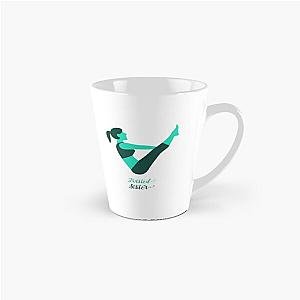 Yoga Twisted Sister Design Logo Tall Mug