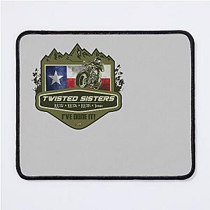 Three Sisters Twisted Sisters Texas Motorcycle Ive Done It! Sticker T-shirt 04 Mouse Pad