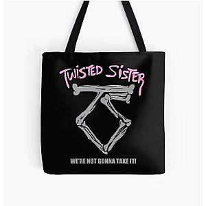 Freshly >>>TWISTED SISTER<<< Grunge>>>Twisted Sister Merch All Over Print Tote Bag