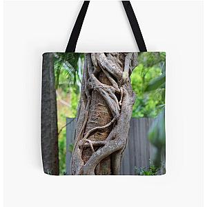 Twisted Sister All Over Print Tote Bag