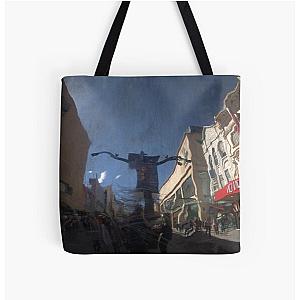 Twisted Sister All Over Print Tote Bag