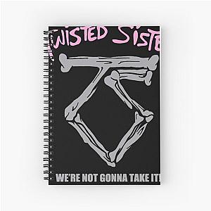 Twisted Sister  Spiral Notebook