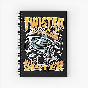 Twisted Sister Spiral Notebook