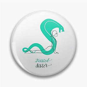 Yoga Twisted Sister Designs Pin