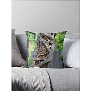 Twisted Sister Throw Pillow