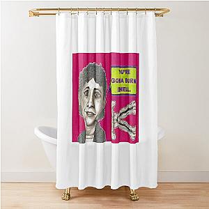 Kirk Cameron Likes Twisted Sister Shower Curtain