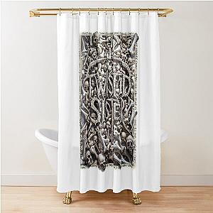 Bone to Rock: Twisted Sister Tribute Shower Curtain