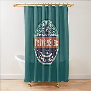 The Texas Twisted Sisters US Motorcycling Design Shower Curtain