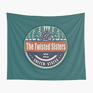 The Texas Twisted Sisters US Motorcycling Design Tapestry