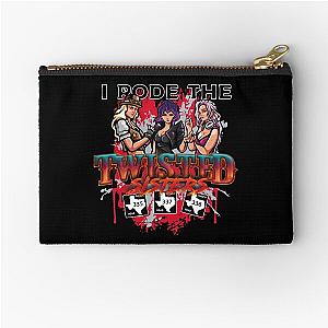 Three Sisters Texas Motorcycle Sticker T-shirt Zipper Pouch