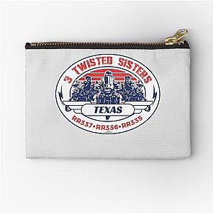 Three Sisters Texas Motorcycle Sticker T-shirt Zipper Pouch