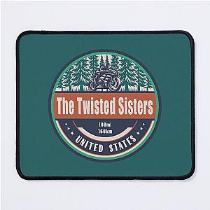 The Texas Sisters US Motorcycling Design Mouse Pad