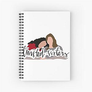 Cristina Meredith Twisted Sisters Spiral Notebook