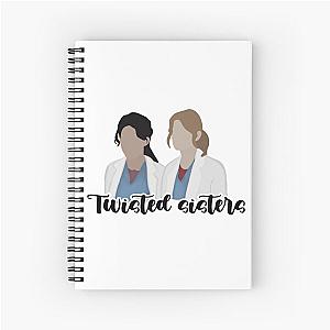Meredith and Cristina Spiral Notebook