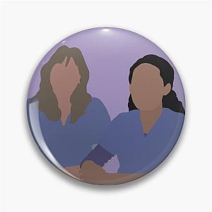 Meredith and Cristina Twisted Sisters Pin