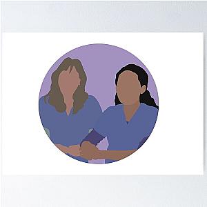 Meredith and Cristina Twisted Sisters Poster