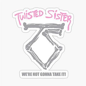 Freshly Twisted Sister Grunge Merch Sticker