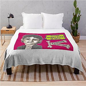 Kirk Cameron Twisted Sister Throw Blanket