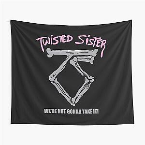 Freshly Twisted Sister Grunge Twisted Sister Merch Tapestry