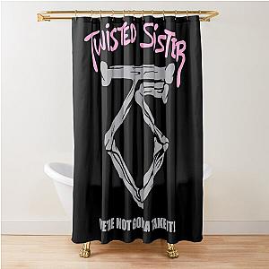 Freshly Twisted Sister Grunge Twisted Sister Merch Shower Curtain