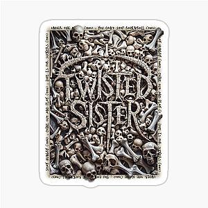 Bone to Pock: Twisted Sister Tribute Sticker