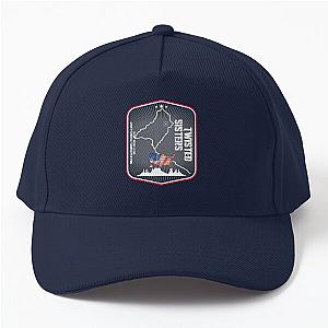 Three Sisters Texas Motorcycle Trail Map Sticker T-shirt