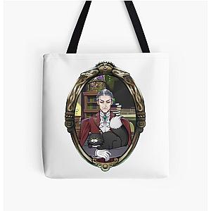 Disney Twisted Wonderland Bags - Mozus Trein and Lucius (Twisted Wonderland) All Over Print Tote Bag RB0301