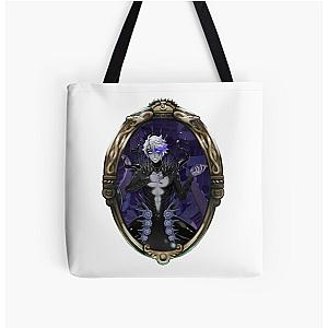 Disney Twisted Wonderland Bags - Overblot! Azul Ashengrotto (Twisted Wonderland) All Over Print Tote Bag RB0301