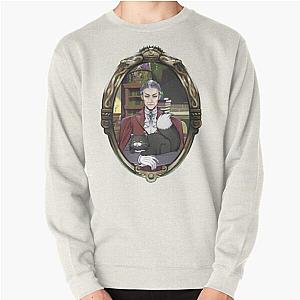 Disney Twisted Wonderland Sweatshirts - Mozus Trein and Lucius (Twisted Wonderland) Pullover Sweatshirt RB0301