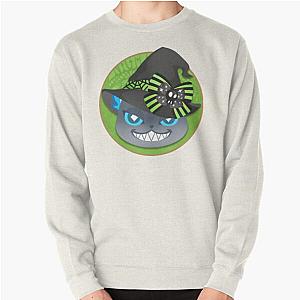 Disney Twisted Wonderland Sweatshirts - Halloween Grim (Twisted Wonderland) Pullover Sweatshirt RB0301