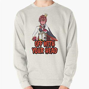 Disney Twisted Wonderland Sweatshirts - "Off With Your Head" ~ Riddle Rosehearts (Twisted Wonderland) Pullover Sweatshirt RB0301