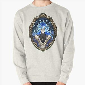 Disney Twisted Wonderland Sweatshirts - Starsending Robes! Idia Shroud (Twisted Wonderland) Pullover Sweatshirt RB0301