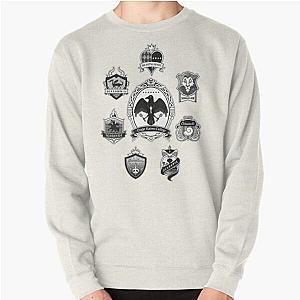 Disney Twisted Wonderland Sweatshirts - Night Raven College &amp; Dorms (Twisted Wonderland) Pullover Sweatshirt RB0301