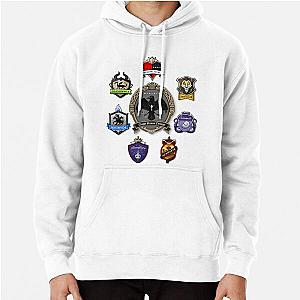 Disney Twisted Wonderland Hoodies - Night Raven College &amp; Dorms (Twisted Wonderland) Pullover Hoodie RB0301