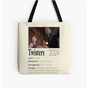 Twisters Poster All Over Print Tote Bag