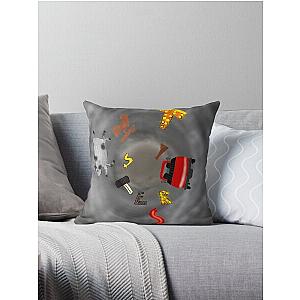 Twisters 2024 Action and Thriller Throw Pillow