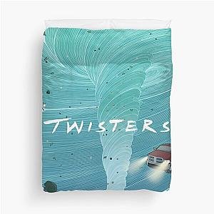 Twisters 2024 Action and Thriller Duvet Cover