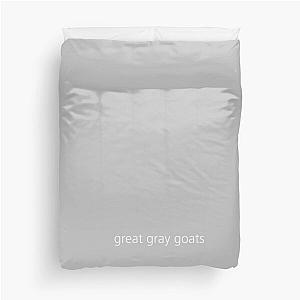 Great Gray Goats - Tongue Twisters Duvet Cover