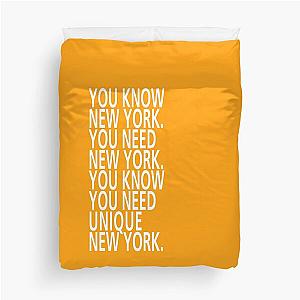 You know New York - Tongue Twisters Duvet Cover