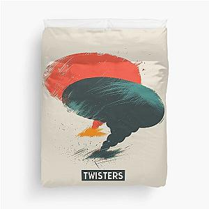 Retro Twisters Graphic Art Duvet Cover